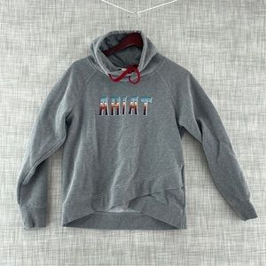 Ariat Size Medium Long Sleeve Cowl Neck Sweatshirt Flaw 8731